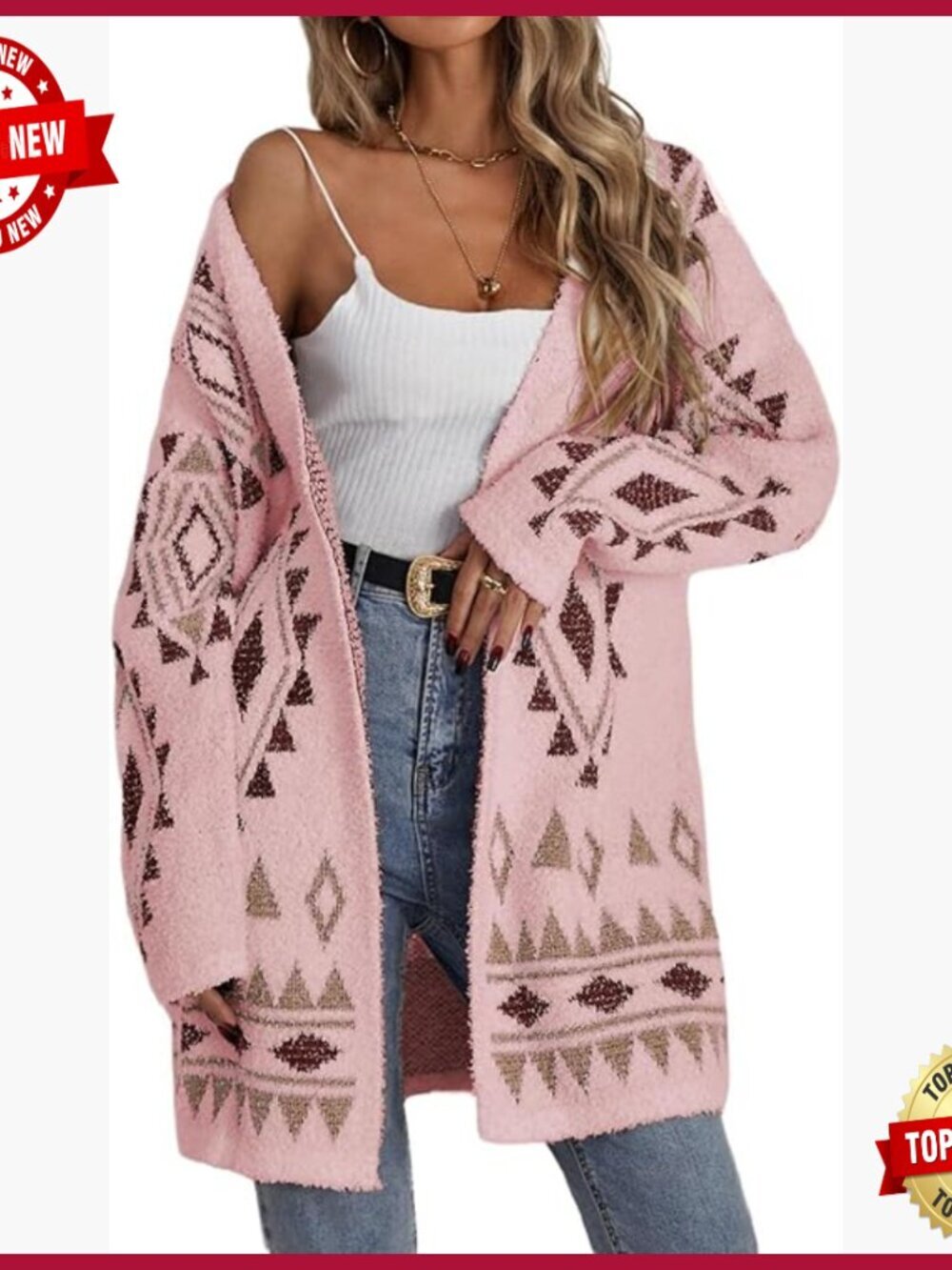Open Front Long Cardigan Chunky Sweater Outwear Coat Fall